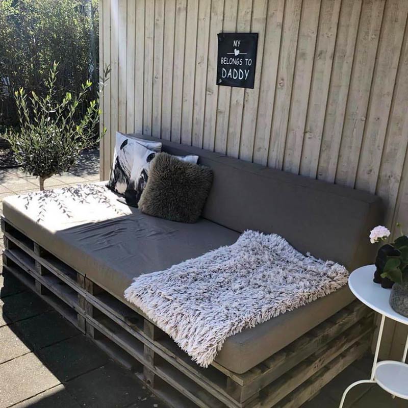 Hynde til pallesofa og palleseng